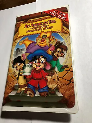 An American Tail The Treasure Of Manhattan Island Vhs Clamshell • $9.99