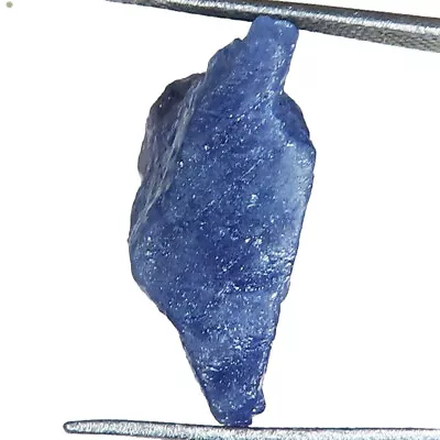 30.65 Cts Untreated Blue TANZANITE Rough Tanzania Rough Stone 17x21x9 Mm Mi_03 • £9.89