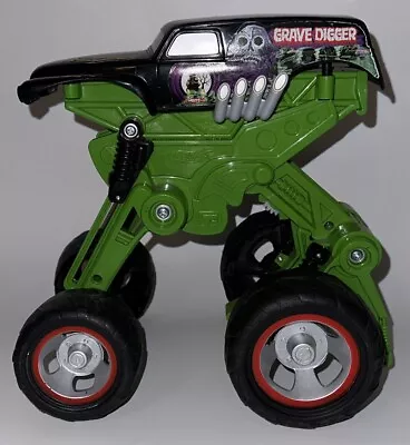 Hot Wheels Monster Jam Grave Digger Truck Mega Air Jumper • $14.49