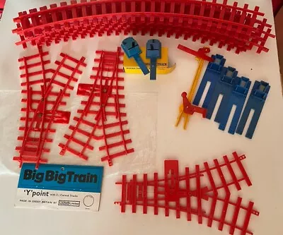 Vintage Triang Big Big Train Job Lot Track Y-Points & Accessories • £27