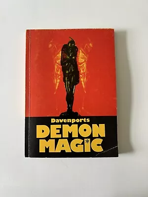 Davenports Demon Magic Book Catalog Rare London England - Free Shipping • $19.75