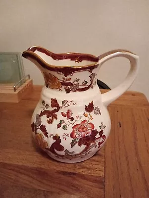 Masons Ironstone Brown Velvet Jug 16cm • £10