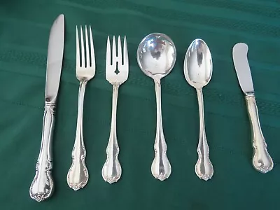 $175 • Buy Beautiful Towle French Provincial Sterling Silver 6 Piece Place Setting