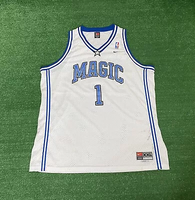 Vintage Tracy Mcgrady Orlando Magic Nike Jersey Size 2XL • $22