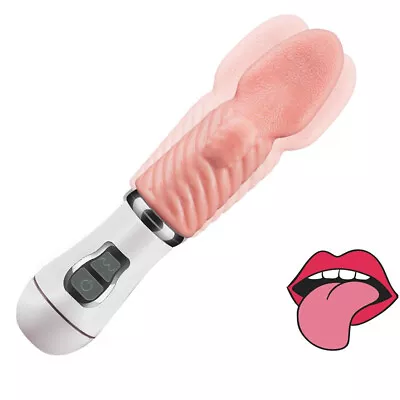 Oral Tongue Sucking Vibration Massager Powerful Multi Speed Rechargeable Toy USA • $13.99