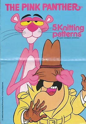 The Pink Panther Knitting Patterns - By Gary Kennedy {intarsia) • £2.99