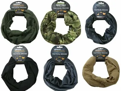Carp Fishing Army Tactical Snood Multi-Function Headover / Neck Warmer Face Mask • £4.95