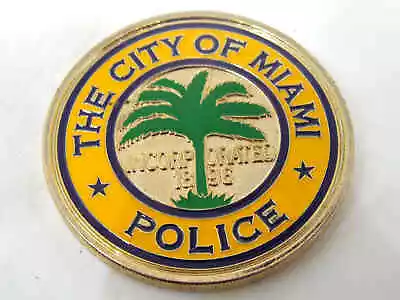 Miami Police Department Challenge Coin • $52