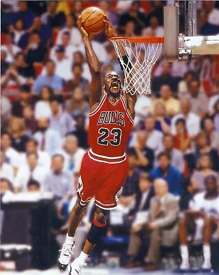 Michael Jordan 8 X 10 NBA Color Photo Chicago Bulls Hall Of Fame Guard A • $7.95