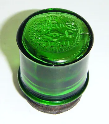 Vintage Duraglas Green 1/2 Oz. Jar With Original Lid • $40