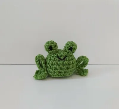 £4.50 • Buy Crochet Knitted Handmade Plush Toy Decor Bug Insects Pond Frog Duck Dragonfly