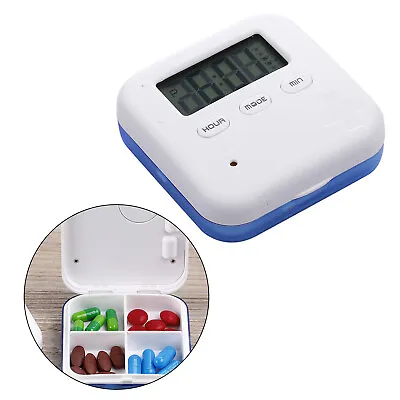 £12.64 • Buy Electronic Pill Reminder LCD Screen Automatic Tablet Dispenser For Outdoor