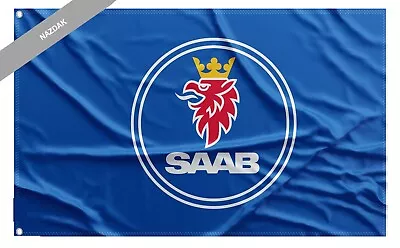 Saab Automobile Flag (3x5 Ft) Scania GM • $17.99