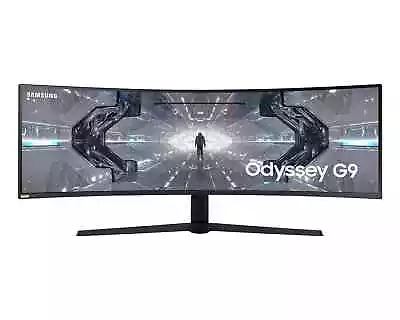 Samsung LC49G95TSSEXXY 49  Odyssey G95T Curved QLED DQHD Gaming Monitor • $1482.94