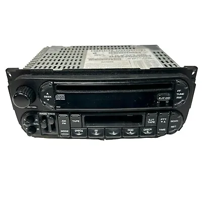 2006 Dodge Caravan OEM AM-FM Stereo Cassette Radio CD Player RAZ 03 04 05 06 07 • $113.15