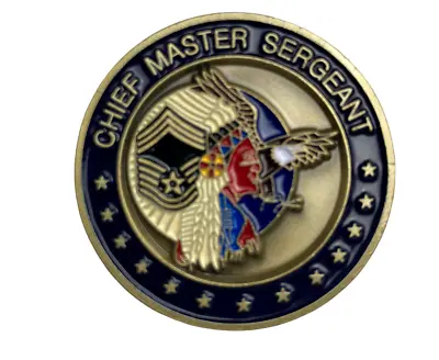 Chief Master Sergeant Outstanding Performance Challenge Coin 1.5  • $15.99