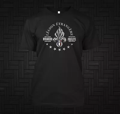 $22.99 • Buy French Foreign Legion Legion Etrangere Logo And Motto Special Force - T-Shirt