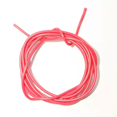 Guitar Hook Up Wire - 22 AWG 7 Strand PVC - Red - Choice Of Lengths 1m To 10m • £2.99