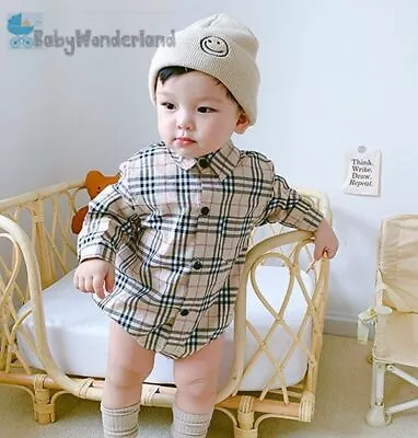 Baby Girls Boys Classic Design Clothes One Piece Outfit Size 0-2Years • $21.95