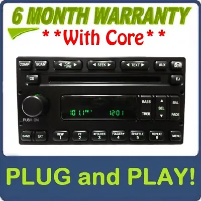 MERCURY FORD Truck E F 150 250 350 CD Player Radio Econoline VAN 98 99 2000 OEM • $199.80