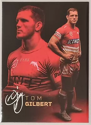 2023 Nrl – Dolphins Nrl Trading Card Tom Gilbert *inaugural Game* • $30