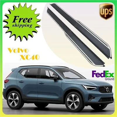 Fits Volvo XC40 2018-2020 2PCS Fixed Running Board Side Step Pedal Nerf Bar • $392.14