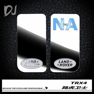 DJ Traxxas TRX4 Land Rover Defender Wing Mirrors Stainless Scale Crawler 1:10 • £6