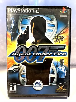 James Bond 007 In Agent Under Fire (PlayStation 2 2002) Complete Tested & Mint • $4.99