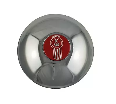 Kenworth 8-5/8  - 4/5/6 Multi-loc Steer Hub Cap; Chrome; Wheel Nut Cover; KW • $53.21