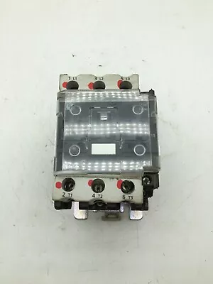 EEC EEC65-A Contactor Black 3 Pole 65 Amp 600 Volt Coil 120 Volt AC 60Hz Used • $125