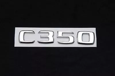 Trunk Rear Emblem Badge Chrome Letters C 350 Fit For Mercedes W203 W204 C-Class • $14.99