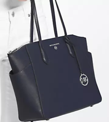 Michael Kors Marilyn Medium Saffiano Leather Tote Bag-Black • $80