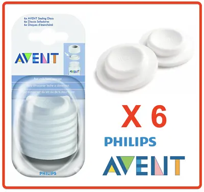$18.90 • Buy ❤ Philips AVENT BPA Free Natural Classic Bottle Sealing Discs (6 Pack) ❤
