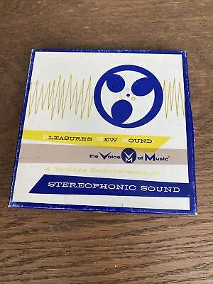 THE VOICE OF MUSIC -  Pleasures New Sound-  Reel-To-Reel Tape 2-Track 7.5 IPS • $13.60