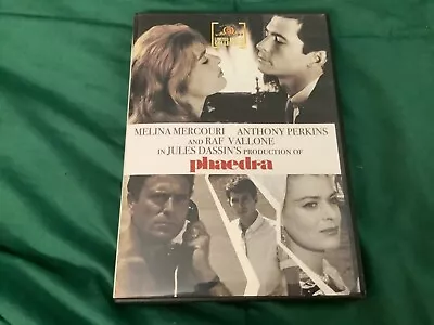 DVD PHAEDRA 1962 Cult Movie Film MELINA MERCOURI Anthony Perkins MGM LIMITED ED • $14.95