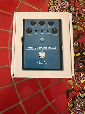 Fender Mirror Image Delay Digital Analog Tape Echo Guitar Effect Pedal • $74.99