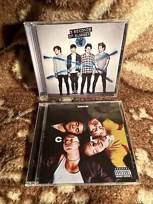 5 Seconds Of Summer 2 CD Lot (Self-Titled & Calm) 2014/2020 • $8