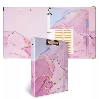 3 Ring Binder 1 Inch Cute Binder For Letter Size(11  X 8.5 ) With 5 Tab Divi... • $27.26