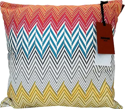 MISSONI HOME CUSHION COVER OPERATED JACQUARD 16x16 In 40x40cm AUCKLAND 159 • $185