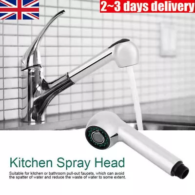 Replacement Pull Out Spray Shower Head Kitchen Mixer Tap Handset 2 Functions UK • £5.79