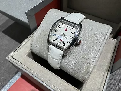 $425 Michele MINI URBAN Womens Watch MW02A00 Silver • $195