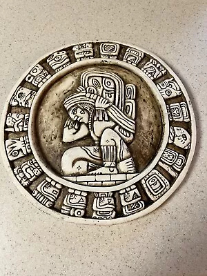 Mayan Aztec Calendar Wall Plaque Art Resin • $43.99