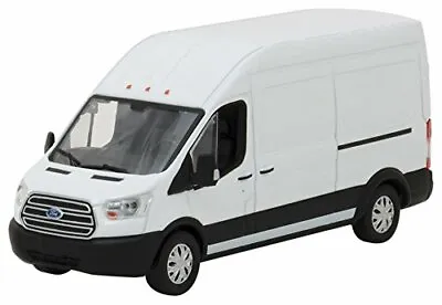 Greenlight 1/43 2017 Ford Transit Extended Van High Roof Oxford White 86083 • £19.80