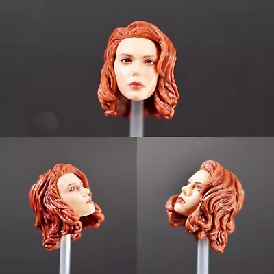 Marvel Legends BLACK WIDOW MCU 6  Scale Female Head Sculpt • $14.95