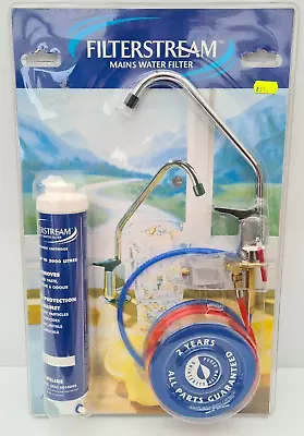 Under Sink FilterStream Mains Drinking Water Filter Tap Kit & Cartridge • £24.99