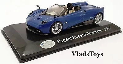 Pagani Huayra Roadster 2017 Centauria Supercars 1:43 Scale Panini Collection #43 • $26.95