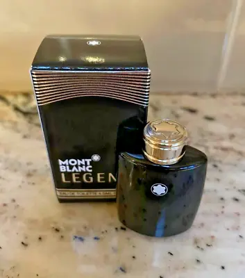 MONT BLANC LEGEND MEN COLOGNE SPLASH .15 OZ / 4.5 ML  New In Box • $11.95