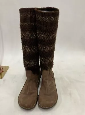 Ugg Women's Brown Winter Leather Boots Size 10 • $9.99
