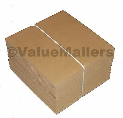 200 - 7.5  X 7.5  Corrugated Filler Insert Pads 45 RPM For 7  Record Mailers • $39.95