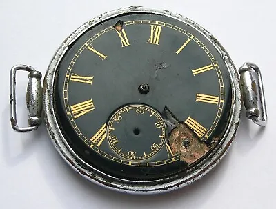 WWI Pocket Watch Pavel Bure 49 Mm Paul Buhre Imperial Russia  • $89